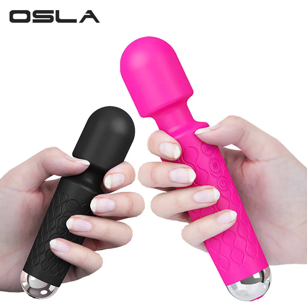 Mini Wand Massager Dildo Vibrator