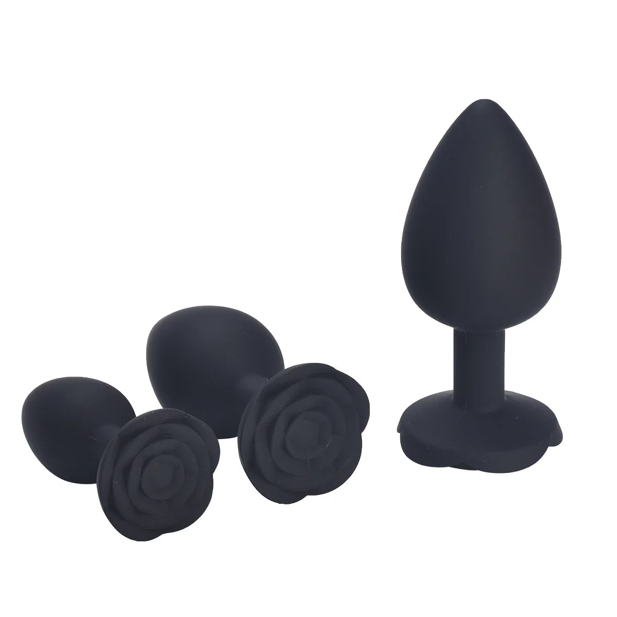 Rose Butt Plug Set