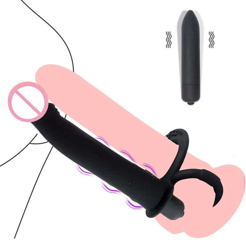 Double Penetration, Anal Bead, Penis Dildos, Butt Plug Vibrator Sex Toys